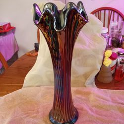 Vintage Fenton Carnival Glass Vase