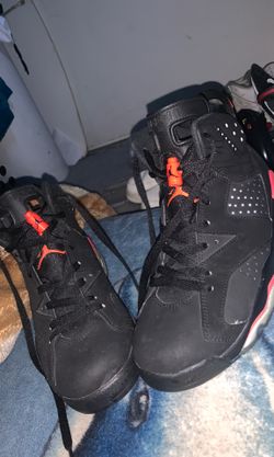 Retro 6 infrared OG size 8