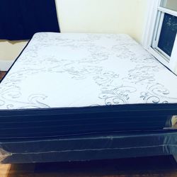 Set Queen size Mattress 12” thick Comfort+Quality pay on delivery