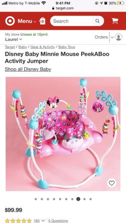 Minnie Mouse bouncer