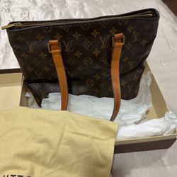   Louis Vuitton Monogram Cabas Piano tote