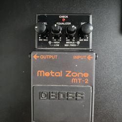 Metal zone MT-2 Guitar Pedal