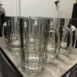 Glass Beer Mugs