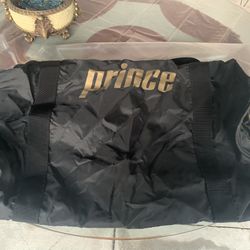 Prince XL Black Travel Clothes Bag With Pocket 