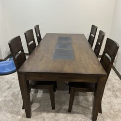 Dining Table With 6 Chairs