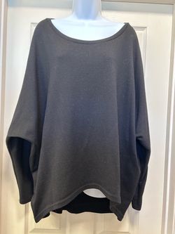 ZANZEA • Oversized Black Top