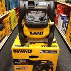 DEWALT 60V FLEXVOLT COMPRESSOR 2.5 GALLON 