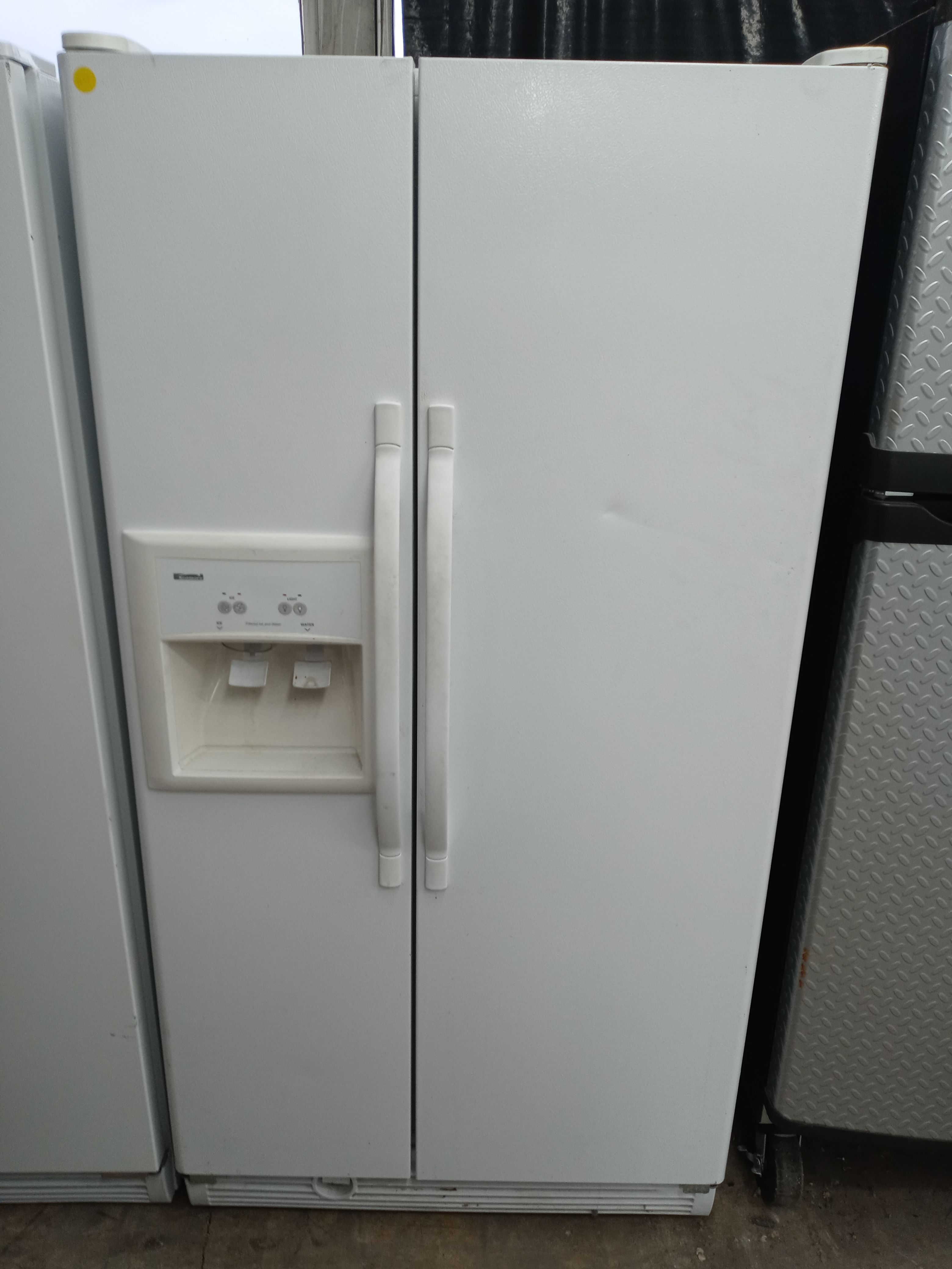 Kenmore white side by side refrigerator - Free delivery
