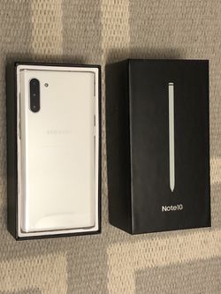 BRAND NEW Samsung Galaxy NOTE 10 256GB Unlocked. New with box. Comes with charger, cable, and headphones, all original. 100 percent authentic. 65