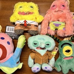 SpongeBob SquarePants Fugglers Key Chains 