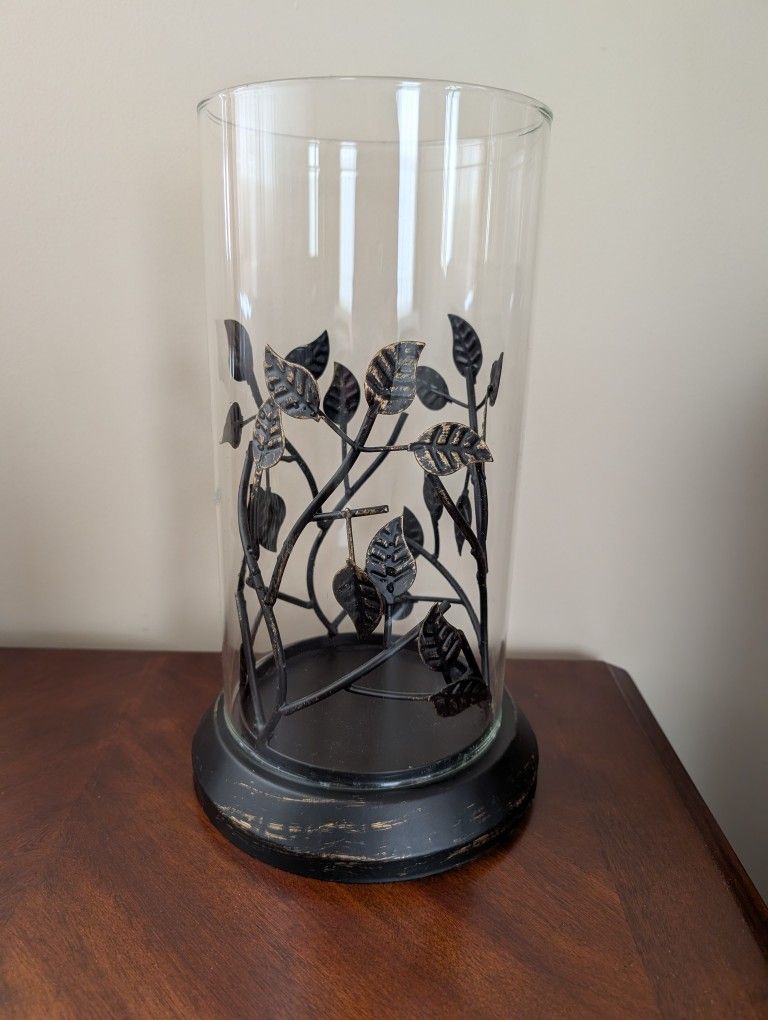 Large Metal Candle Holder 