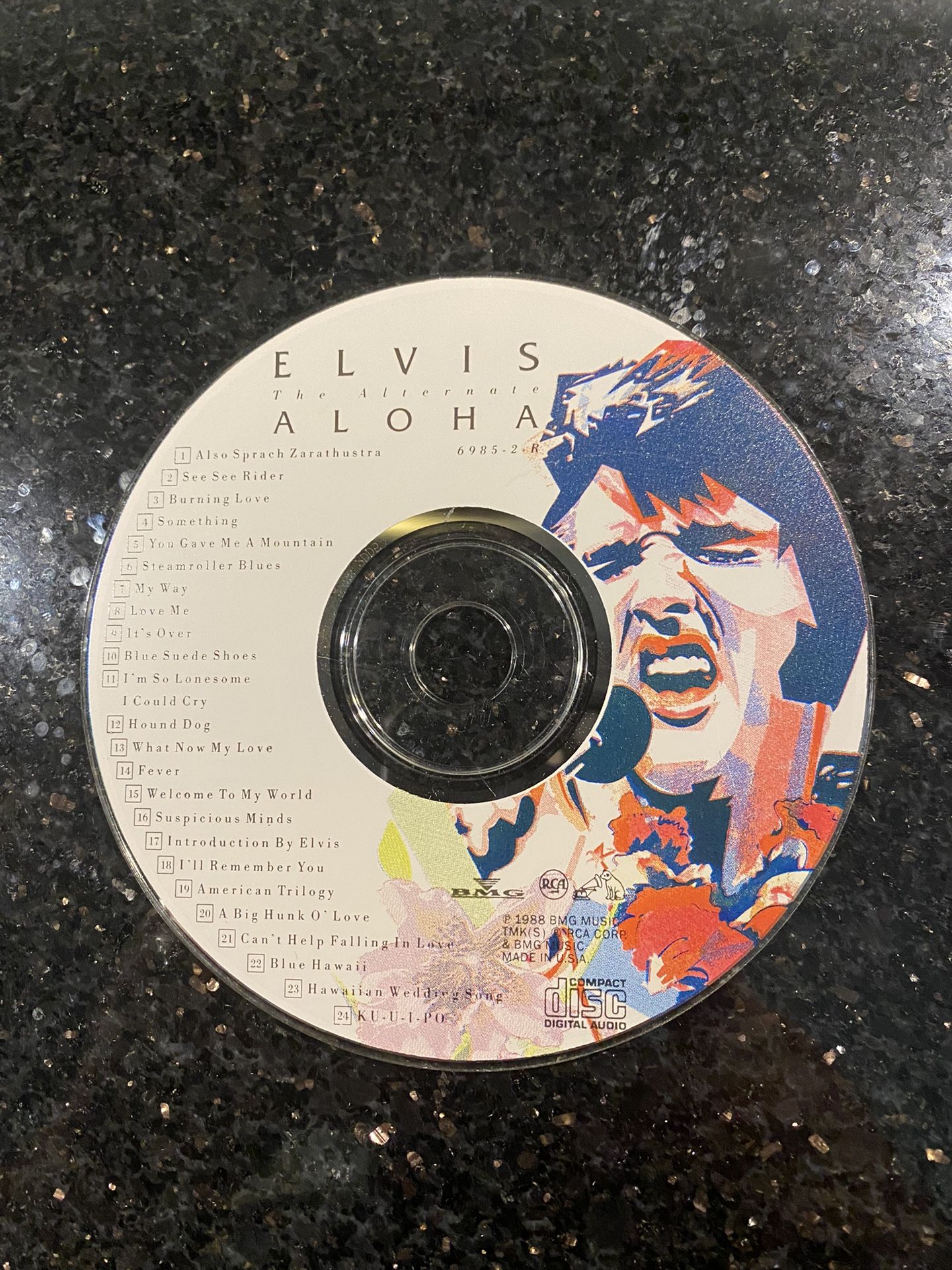 Elvis Presley "The Alternate Aloha" CD with 24 tracks