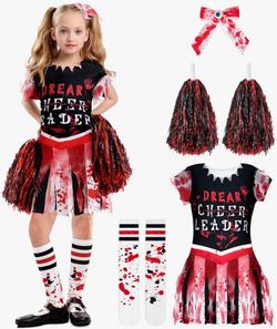 Halloween girls zombie costume size 7/8
