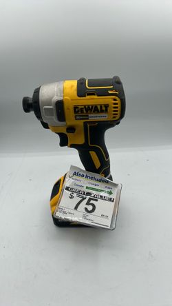 Dewalt impact drill with battery