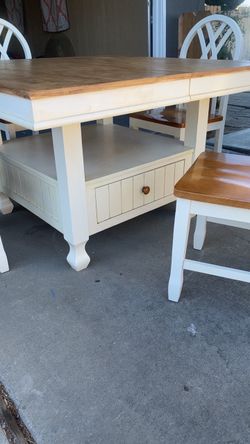 Dining table 4 chairs