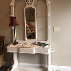 Antique Hall Tree (wood)