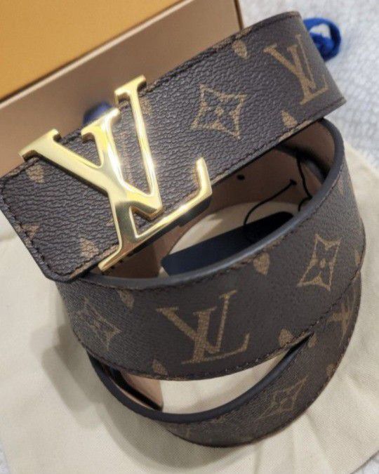 Authentic Louis Vuitton Belt Brown Monogram LV for Sale in Queens, NY -  OfferUp