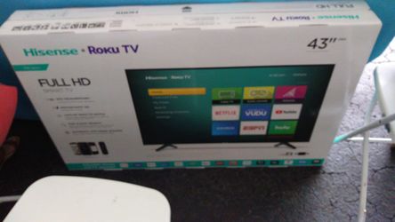 Roku smart TV 43 brand new