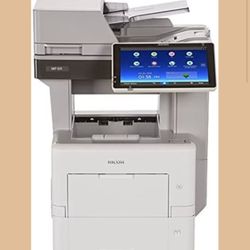 Ricoh MP501SPF Black And White Laser Multifunction Printer Faxed Scanner