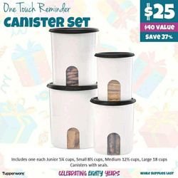 Contenedores de Tupperware