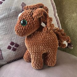 Handmade Pony Plush 