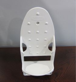 Rubbermaid White Iron Rest Holder Stand with no Hardware