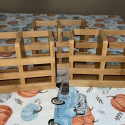 Bamboo Utensil Holders 