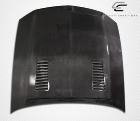 Blemished 2005-2009 Ford Mustang Carbon Creations GT500 Hood - 1 Piece