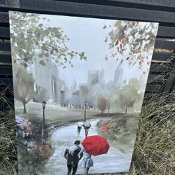Romantic Couple Frame Canvas - New - Price Is Firmed ✅🇺🇸