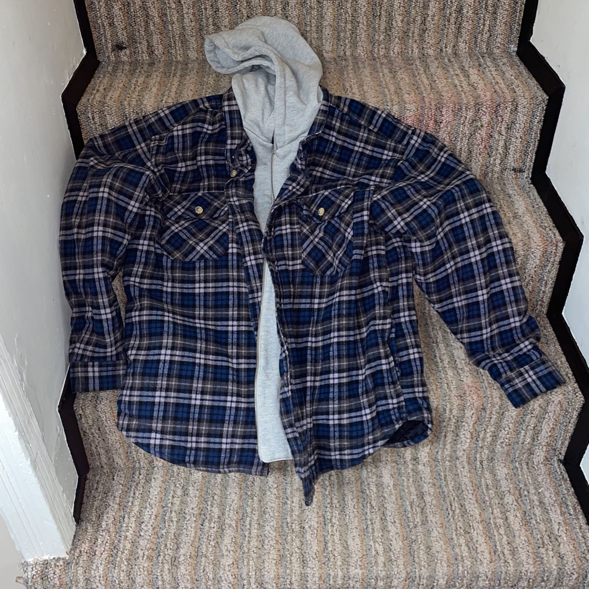 Moose Creek Flannel Hoodie Jacket