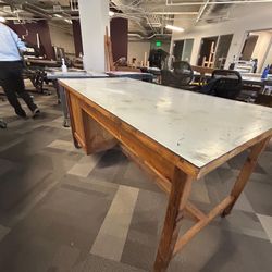 Craft Table with wheels  6ftx3ft