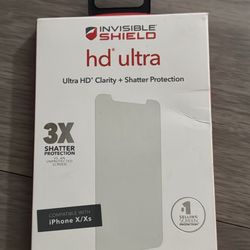 ZAGG Invisible shield screen Protector iPhone x/Xs 