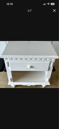 Nightstand- White