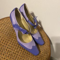 Vintage Lilac Bellini Clarissa Style Heels
