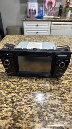 Stereo from a toyota corolla s. 2016