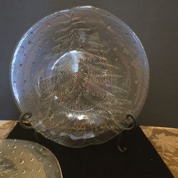 Heavy Glass Platters For Holiday Season 