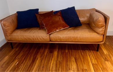 Leather sofa