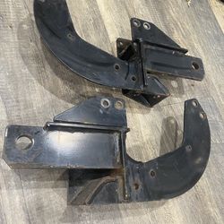 Fisher Snowplow Push Plates 2007-2019 Chevy Silverado And Gmc Sierra K1(contact info removed)-1 Thumbnail