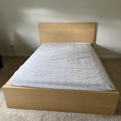 Ikea Full Bed( Bed Frame + Mattress)