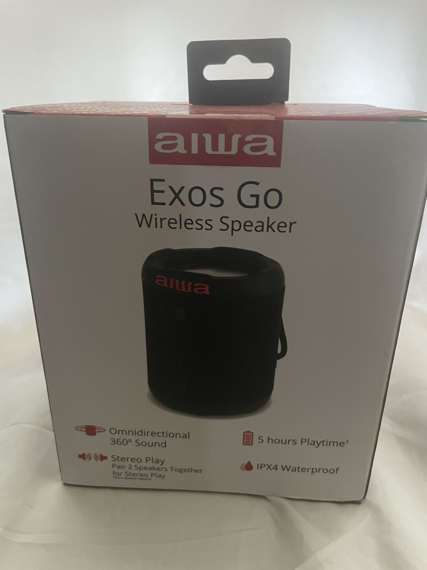 New AIWA Exos Go Wireless Waterproof Bluetooth Speaker