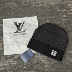 Black LV Beanie
