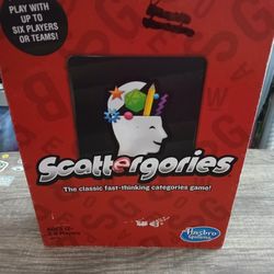 Scattergories Boardgame
