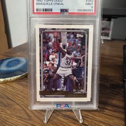 1992 Topps Gold Shaquille O’neal Rookie Card