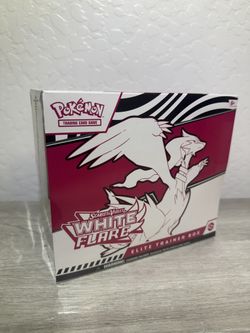 White Flare Elite Trainer Box Pokemon