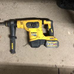 Dewalt 60v Brushless Jackhammer Drill + Batery