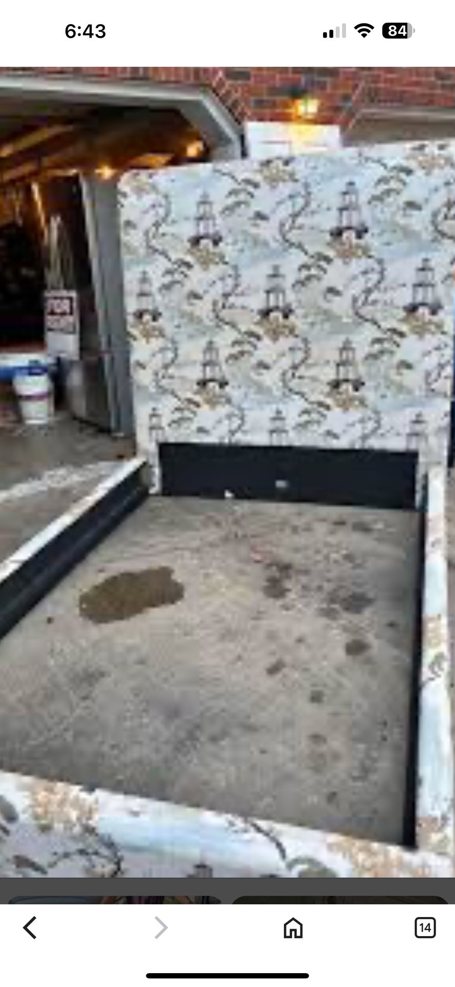 Bed Frame and Recliner 