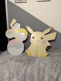 Pokemon Wood Props 
