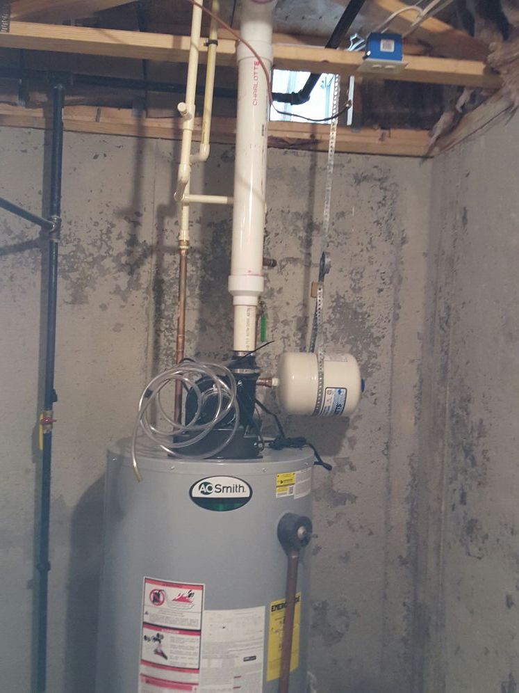 40 gallons water heater work with propane fuel economy