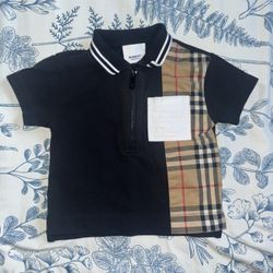 Baby boy top size 12 months Brand Burberry