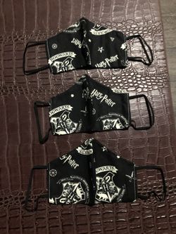 Washable reversible Harry Potter mask SIZE medium available NOW!